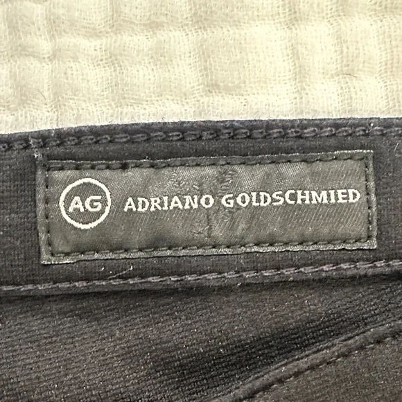 AG Adriano Goldschmied Women's Jet Black Skinny Jeans - Picture 3 of 7